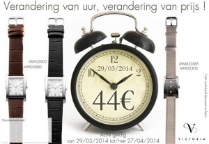 Victoria uurwerken 2014 - promotie